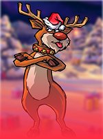 Santa vs Rudolf